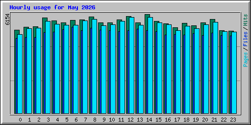 Hourly usage for May 2026